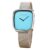 Giordano Analog Wrist Watch for Women with Stylish Metal Strap, Square dial and 3 Hand Mechanism (Blue)