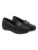 Shoetopia Upper Buckle Detailed Black Loafers for Girls & Gilrs-EU36