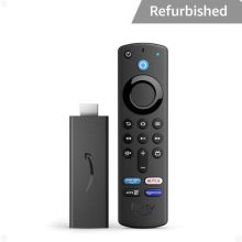 Certified Refurbished Fire Tv Stick With All-New Alexa Voice Remote (Includes Tv And App Controls) | Hd Streaming Device