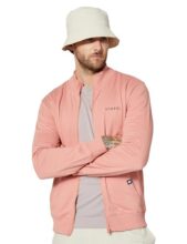Amazon Brand – Symbol Men’s Cotton Rich Light Weight High Neck Sweatshirt (Regular Fit) Murky Pink L