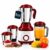 CADLEC MixCraft 750W Mixer Grinder with 4 Jars | Multi-Purpose Mixer, Blender & Juicer | Powerful Motor for Grinding, Blending & Juicing | Durable ABS Body | 2-Year Warranty, Maroon