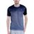 CAHOOT Men’s Navy Blue Ombre Dri-Fit Activewear T-Shirt Regular Fit for Casual Wear | Structured T-Shirt Crafted with Comfort Fit and High-Performance for Everyday Wear