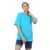 Nusyl Women Sky Blue Solid Oversized t-Shirt – NUWCOTSH0001