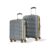 Aristocrat Comet Set of 2 (Cabin+Medium) Hard Case Trolley Bags, Grey