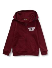 Amazon Brand – Symbol Boys Casual Cotton, Polyester Lightweight Sweatshirt (AW21SMBYSWTPO1-507_Brown_2-3 Years)