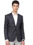 MANQ Men’s Slim Fit Single Breasted Blazer, Multicolour, Notch Lapel, Two Button Closure, Formal, Party, Wedding & Casual Wear 38