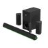 Honeywell Moxie V1000 10W 2.0 Channel V5.0 Wireless Bluetooth Soundbar, 5.0 Stereo Sound, 52Mm*2 Drivers, 15Hrs Playtime, Tws, 1200Mah Battery, Multiple Connectivity Via Sd Card, Audio Jack & Usb