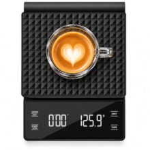 NKOVE JUNJULA Coffee Scale with Timer, 0.1g High Precision Espresso Scale 3kg,