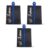 Vfk By Xtrim Shoe Bag For Shoes With Smooth Zipper (Pack Of 3), Easy To Carry Handle, Multi Storage Bag, Travel Organiser For Travelling, Portable Shoe Cover, Breathable, Dust Proof, Spacious Bag