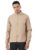 Pump’d Men’s All-purpose Windcheater with Front Zip Closure & Self Packing Kit (Sand, M)