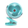 CELLO Air-Vel Electric USB Type C Recharging Portable Fan 1800mah Blue | Upto 4 Hours Backup, BLDC Silent Motor, 3 Speed Setting, Replaceable Battery | Mini Table Fan For Office Desk, Home & Kitchen
