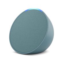 Amazon Echo Pop| Smart Speaker With Alexa And Bluetooth| Loud Sound, Balanced Bass, Crisp Vocals| Green