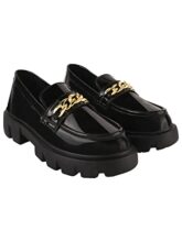 Shoetopia Girls L-22 Black Dress Shoe – 8 UK (Girls-L-22-Black)