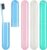 Stewit® Premium Toothbrush Container Toothbrush Cap, Caps, Cover, Covers, Case, Holder, Cases, Travel, Home use Kitchen Tools (Pack of 4)
