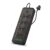 Portronics Power Plate 7 with 6 USB Port + 8 Power Sockets Smart Electric Universal Extension Board Multi Plug with 2500W, 2Mtr Cord Length, 2.1A USB Output(Black)