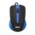 Foxin Glance Blue Wired USB Mouse | 1200 DPI Optical Sensor | Ergonomic & Lightweight (68g) with 3-Button | Plug & Play | 1.2M Cable | Silent Buttons | Wired Mouse for Laptop, PC, Desktop & Office Use