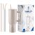 DOCAT 1200ML Stainless Steel Tumbler with Lid and Straw, Hot and Cold Double Insulated Sipper Mug, 100% Leak Proof Coffee Tumbler Cupholder for Office, Gym, Travelling (Oatmeal)
