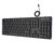 ZEBRONICS K24 Wired USB Keyboard, 104 Keys, Long Life 8 Million Keystrokes, Silent & Comfortable Use, Slim Design, Retractable Stand, 1.5 Meter Textured Cable, UV Coated keycaps