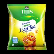 Continental THIS Instant Ice Tea Powder | Refreshing Natural Lemon Flavor | Source of Vitamin C | Lemon Iced Tea Pouch(400 g)
