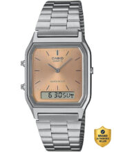 CASIO AQ-230A-4AMQYDF VINTAGE Analog-Digital Watch  – For Men & Women