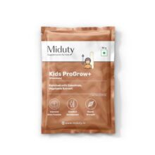 Miduty ProGrow+ Kids Chocolate Shake with Whey, MCT & Colostrum – Supports Growth, Energy, Brain & Immunity – With Active Vitamins, Minerals & Herbal Extracts – Chocolate, 30g