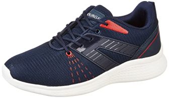 Bourge Men’S Loire-Z-504 Navy And Red Running Shoes-7 Kids Uk (Loire-Z-504-07)
