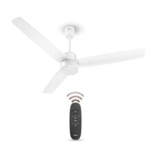 Havells Fab Bldc Ceiling Fan 1200Mm, 380 Rpm, Savings Upto 65%, Reverse Rotation, 4 Modes (Boost, Sleep, Breeze, Mop), Low Wattage 30W, Low Noise, Air Flow:225 Cmm, 3 Year Warranty, Elegant White