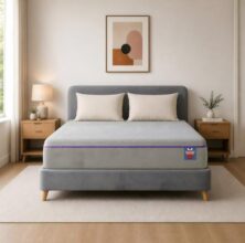 Captain Snooze FLIPFORCE™ Dual Comfort Mattress (10 Years Warranty) | Orthopedic Support Foam with Breathable Fabric | Reversible Soft & Firm Comfort Double Size Bed Mattress (72x48x4)