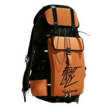 Lifelong 80 Ltr Travel Backpack – Rucksack Bags For Men & Women’s – Trekking Bag Laptop Compartment – Tourist Bag For Travel, Hiking, Camping & Trekking- Rucksack Bag Accessories – Orange, 1