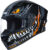 SMK Stellar Motorbike Helmet(Multicolor)