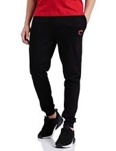 Chromozome Men’S Regular Fit Track Pants Black L