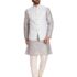 Allen Solly Women White Print Casual Dress