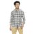 Spykar Grey Slim Fit Full Sleeves Checks Shirts for Men