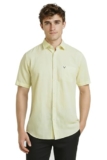 Allen Solly Mens Shirt Yellow