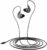 PTron Pride Bliss Type C IEM Earphone with HD mic, In-Line Controls & 1.2M Tangle Free Wired(Black, In the Ear)