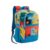 American Tourister Quad 3.0 Style 01, Large 3 Compartment Backpack, 33.5L with Spacious Interiors Bags For School, Office, College For Men & Women – Vivid Blue
