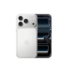 Apple iPhone 17 Pro 256 GB: 15.93 cm (6.3″) Display with Promotion up to 120Hz, A19 Pro Chip, Breakthrough Battery Life, Pro Fusion Camera System with Center Stage Front Camera; Silver