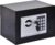 Heavy-Duty Electronic Digital Safe Box With Keypad Lock & Biometric Lock And Emergency Key – Steel Security Locker For Home, Office & Jewelry Storage Deposit Box