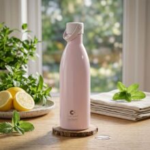 Clay Craft Meko Double Wall|18 Hours Hot and 24 Hours Cold Water Bottle Vacuum Insulated Flask Bottle|680ml, Steel Bottles for Travelling|BPA-Free|Leak Proof|BIS Certified|1Year Limited Warranty