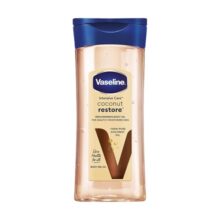 Vaseline Intensive Care Coconut Restore Body Oil | with Coconut Oil | Deep Moisture for Dry Skin | 200 ML