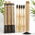 JIALTO Bathroom Cleaning Brush, Toilet Cleaner Brush, Gap Brush for Cleaning, Hard Bristle Crevice & Tile Cleaner Brush, Window Cleaning Tools, Kitchen, Stove & Basin Cleaner Brush, (4 PCS)