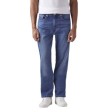 Levi’s Men’s 505 Mid Indigo Straight Fit Mid Rise Jeans