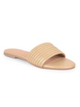 Liberty STY-51E Womens Slide Sandal 4 UK Golden