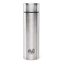 Cello H2O Stainless Steel Water Bottle, 1000Ml Silver | Single Walled, Food Grade Isi Certified Steel Bottle | Leakproof Lid Steel Fridge Bottle For School Kids, College, Office, Gym, Travel & Outdoor
