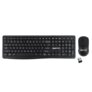Amazon Basics Wireless Keyboard and Mouse Combo | 2.4GHz Wireless | Full-Size 104-Key Keyboard with ₹ Key | Low-Noise Typing | Compact Ergonomic Mouse | USB Receiver | Windows XP 7 8 10 11