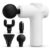 Cult Nova Portable Deep Tissue Massage Gun for Full-Body Muscle Relief, Ultra-Lightweight Handheld Design, 6 Speed Levels, Up to 3-Hour Battery Life, 4 Interchangeable Heads, Deep Tissue Massager for Arms, Shoulders, Legs & Everyday Recovery White
