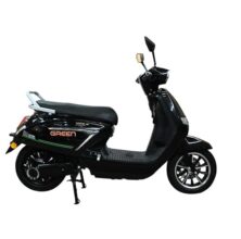Green Vista Low Speed Electric Scooter Non RTO 80 Km Range Red with Portable Charger (Black, 60 KM)