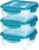 Flipkart Smartbuy Plastic Grocery Container  – 800 Ml(Blue)