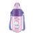 Milton Kool Trendy 400 Kids Plastic Insulated Water Bottle with Straw, 370 ml, Sipper Bottle, Leak Proof, BPA Free, Food Grade, School & Picnic Bottle, Purple
