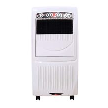 FOXSKY Diamond Cool Room Air Cooler 70-litres, 3-Side Cooling Pads, Fully closable louvers, Multistage Air Purification, Cool Flow Dispenser & Low Power Consumption (White), 70ltr